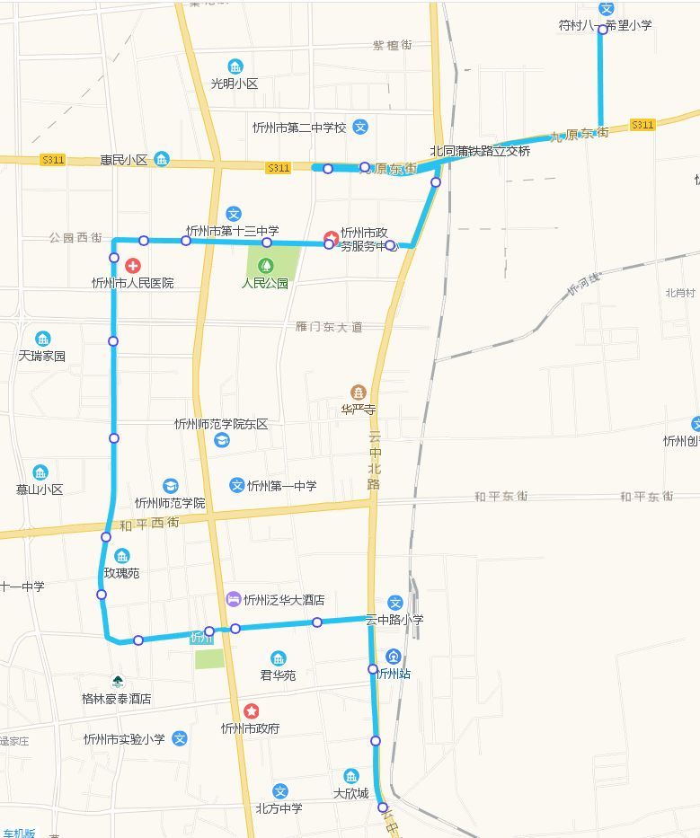 忻州市公交車最新路線詳解及更新概覽