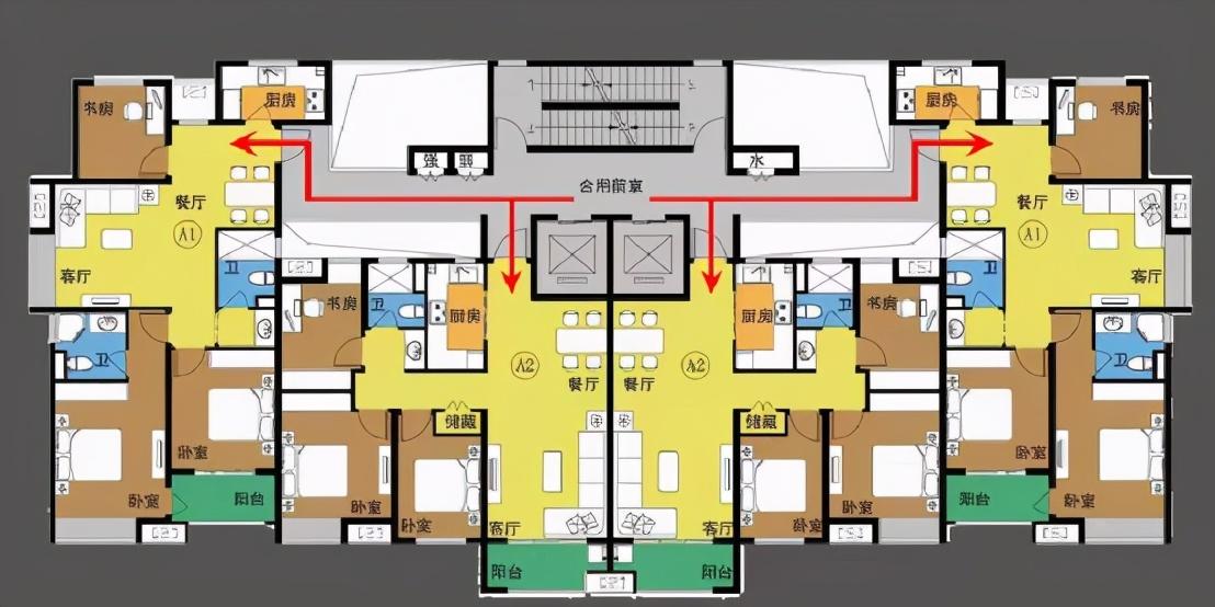 一梯三戶戶型圖最新，現(xiàn)代居住空間設(shè)計(jì)典范展示