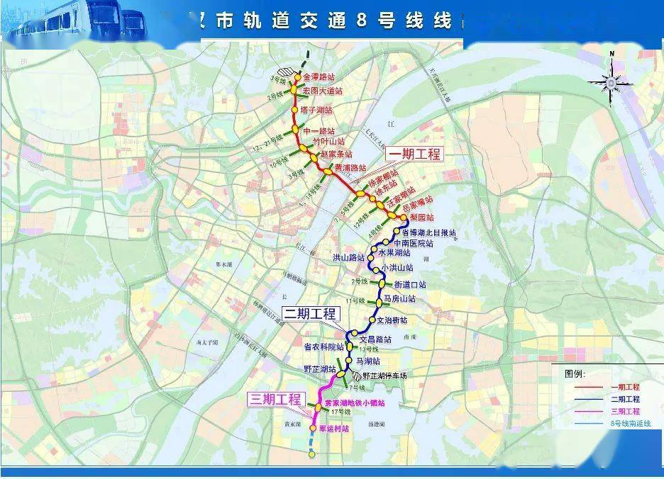 武漢地鐵12號線最新線路圖詳解及最新線路動態分析