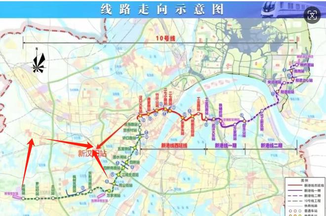 武漢地鐵10號線最新進展，線路圖藍圖繪就，進展順利